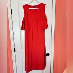 Alfani 2X salmon colored dress